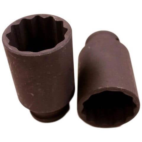 Chiave A Bussola Per Avvitatore A Impulsi 1/2   30mm  Cr-mo  12 Punte - Foto 1