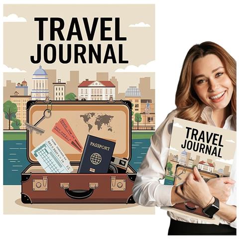 Diario Di Viaggio E Agenda Da Uomo: Taccuino Per Itinerari Di Viaggio E Avventure - Foto 7
