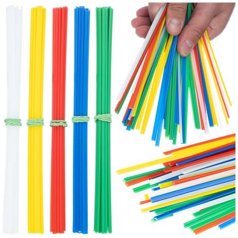 Kit Mini Color - Set Completo Di Fili Per Saldatura Plastica | 4x Pp E Pvc | Dimensioni 0,5x200 Mm, 50 Pezzi - Foto 1