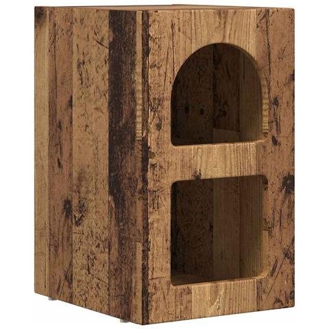 Comodino Legno vecchio 29,5 x 33,5 x 50 cm Legno multistrato - Foto 1