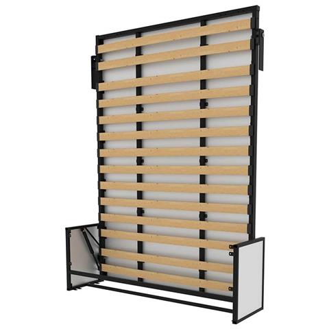 Letto a Scomparsa Morphy Studio - Sistema multifunzionale modulare SizeFlex & TypeFlex, letto a scomparsa salvaspazio ed estensibile con moduli divano (140x200, Verticale) - Foto 2