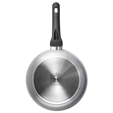 Padella Vite con rivestimento antiaderente, adatta a piani cottura a induzione, in alluminio, 22 cm - Foto 2