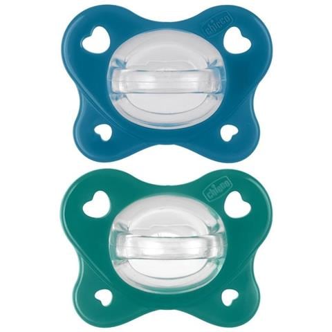 Dual Soft Succhietto Azzurro 16-36 Mesi 2 Pezzi - Foto 1