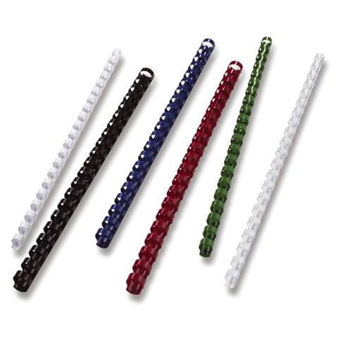 scatola 50 dorsi spirale 28mm bianco 21 anelli - Foto 3