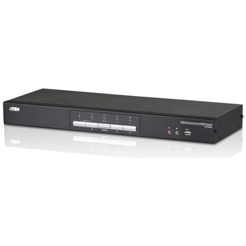 IDATA CS-1644A - Switch KVMP USB DVI Dual View a 4 porte, CS1644A - Foto 1