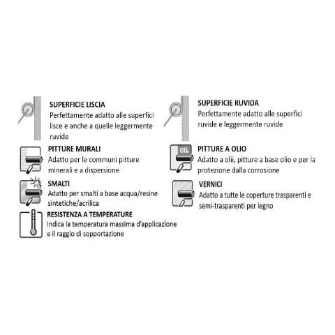 Rullo Per Smalti Vellutato 15 Cm - Foto 2