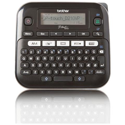 Etichettatrice PT-D210VP Trasferimento Termico 180 x 180 DPI 20 mm /s QWERTY - Foto 1