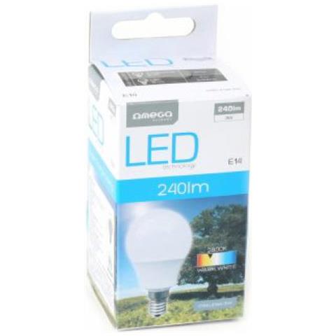 Lampadina Led Sferica E14 3w 240 Lm 2800 K Luce Calda - Foto 2