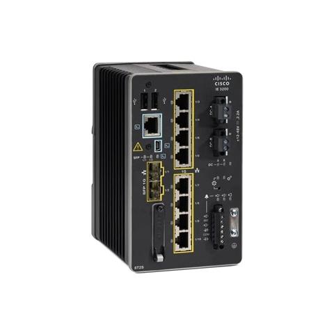 Catalyst IE-3200-8T2S-E switch di rete Gestito L2/L3 Gigabit Ethernet (10/100/1000) Nero - Foto 1