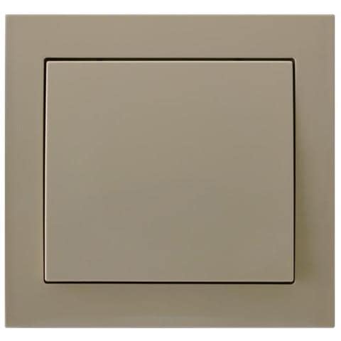 Unico Grande Interruttore Della Luce Interna Scatto Del Tasto Parete Beige piùtta - Foto 1