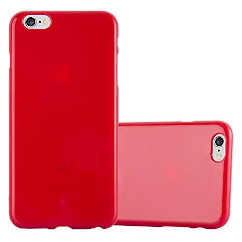 Cadorabo Custodia Compatibile Con Apple Iphone 6 Plus / Iphone 6s Plus In Jelly Rosso - Coperchio Protettivo In Silicone Tpu Flessibile - Foto 1