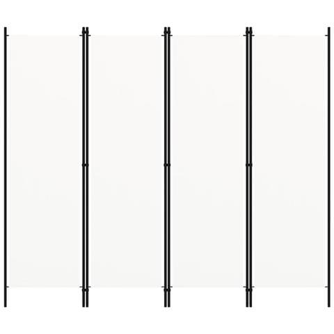 Paravento a 5 Pannelli Bianco 200x180 cm - Foto 6