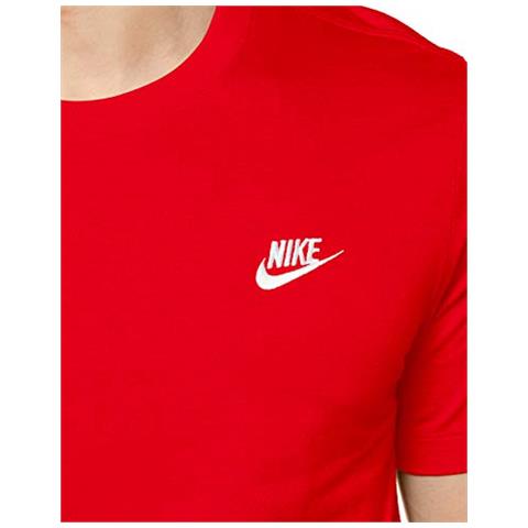 Club Tee, Maglietta Uomo, Università Rosso / Bianco, S - Foto 5