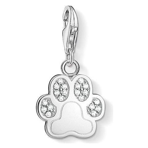 Donne-pendente Di Fascino Della Zampa Charm Club Argento 925 Zirconi Bianchi 1339-051-14 - Foto 1