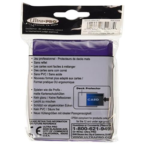 Ultra Pro - Pellicola Protettiva Opaca Per Carte, 50 Pz - Foto 2