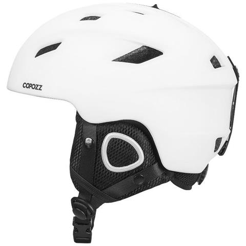 JUSTGREENBOX - Casco Leggero Di Sicurezza Integralmente Modellato Snowboard  Ciclismo Sci Neve M Bianca - ePRICE