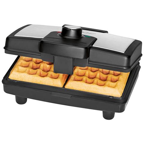 WA 3606 2waffle (s) 800W Nero, Acciaio inossidabile piastra per waffle - Foto 2
