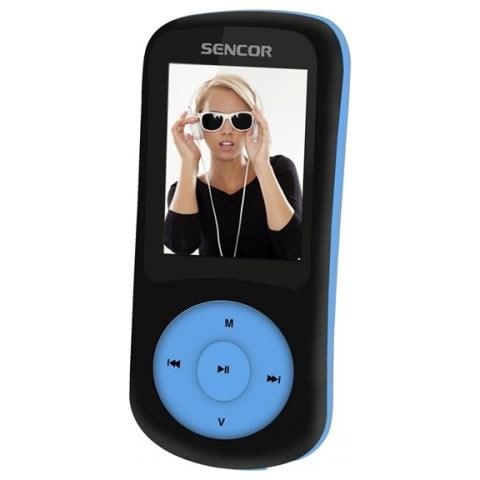 Lettore MP3/MP4 con Capacità 8GB Colore Nero /Blu - Foto 1