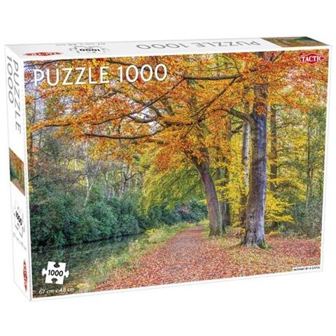 Puzzle Pathway By A Canal 1000 Pezzi - Foto 1
