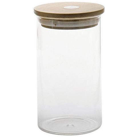Contenitore In Vetro Con Coperchio In Bambù, 1000ml, - Foto 4