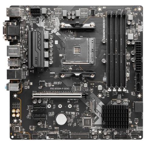 Scheda Madre PRO B550M-P GEN3 Socket AM4 micro ATX - Foto 2