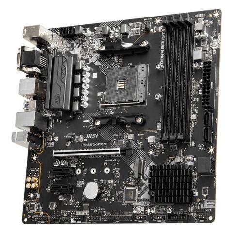 Scheda Madre PRO B550M-P GEN3 Socket AM4 micro ATX - Foto 3