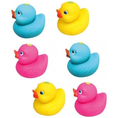 Ducks Badeente Aus Gummi Gemischte Farben (460615) - Foto 1