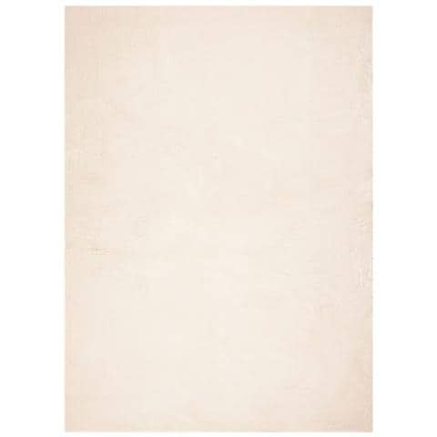Tappeto A Pelo Corto Huarte Morbido E Lavabile Beige 240x340 Cm - Foto 1