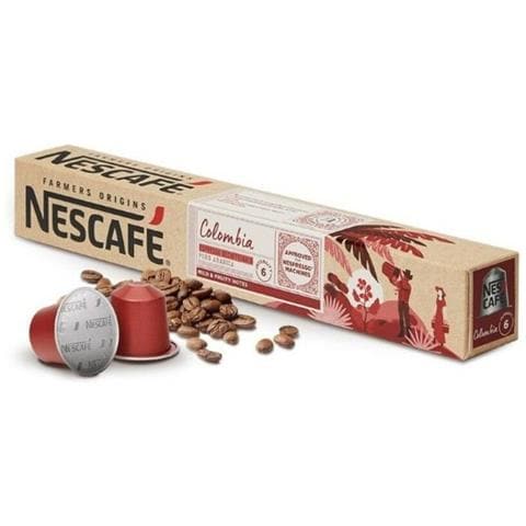 Capsule Di Caffè Farmers Origins Nescafé Colombia Decaffeinato (10 Uds) - Foto 1