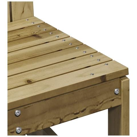 Set Salotto da Giardino 3 pz in Legno Impregnato di Pino - Foto 2