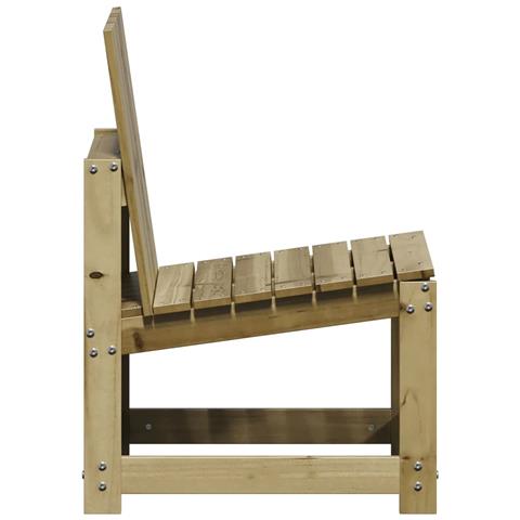 Set Salotto da Giardino 3 pz in Legno Impregnato di Pino - Foto 10