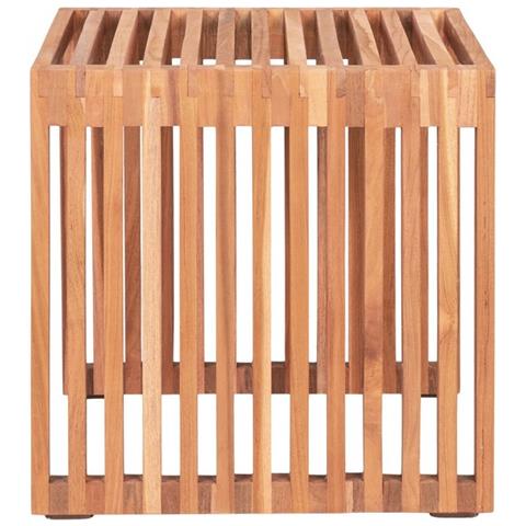 Tavolino Pego - Marrone - Legno - 40x40x40 Cm - Foto 4