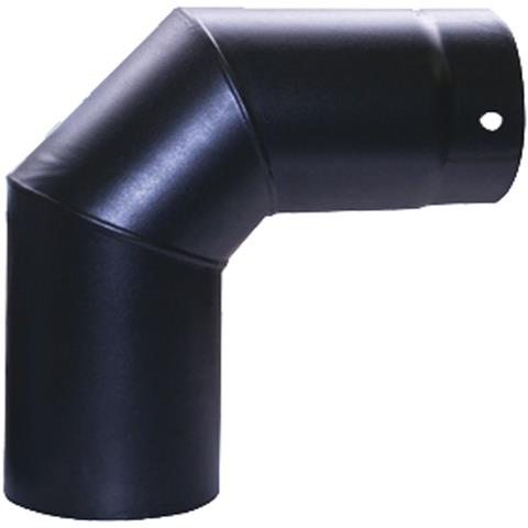 Tubo Gomito Chiuso 90°per Stufe Ala Aeternum Top - 13cm - Foto 2