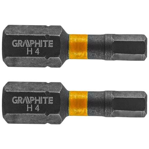 Punte A Percussione Hex4 X 25 Mm, 2 Pz. - Foto 1