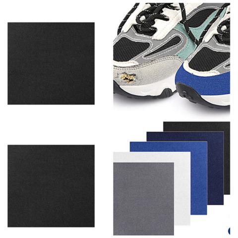 Set Di 2 Toppe Adesive Per Riparazione Scarpe, Toppe Autoadesive Per Riparazione Scarpe Da Ginnastica Black - Foto 2