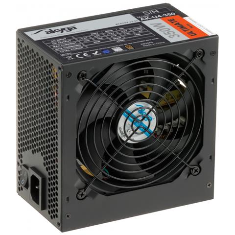AK-U4-350 alimentatore per computer 350 W 20+4 pin ATX ATX Nero - Foto 1