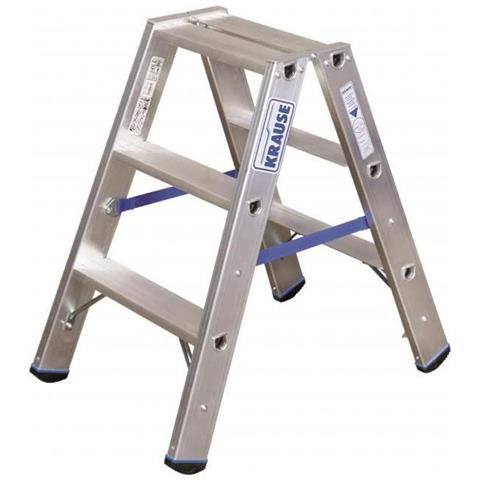 Aluminium Stufen-doppelleiter Arbeitshhe Max. 2.25 M Double Echelle (124715) - Foto 1