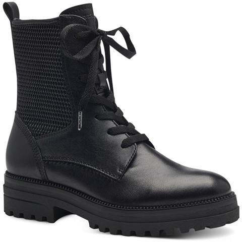 Black Casual Closed Booties Stivaletti Pelle Scarpe Donna Nero Eu 37, 1-25231-41 001 - Foto 1