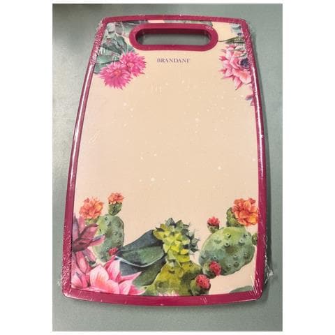 Tagliere Rettangolare 23x37 Cm Floreale In Materiale Polipripileno Composito - Foto 2