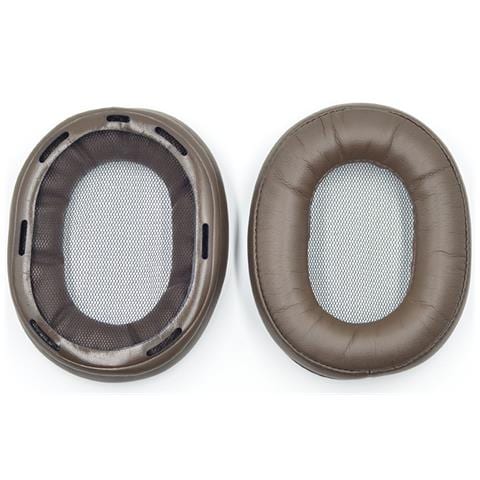 Cuscinetti Auricolari Di Ricambio Per Cuffie Sony Mdr-1a - Pelle Proteica Brown - Foto 2