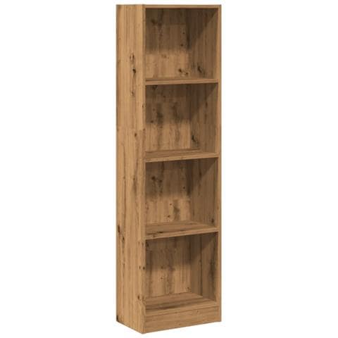 Libreria Rovere Artigianale 40x24x143 Cm In Truciolato - Foto 2