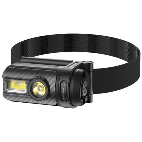 HDLG01 torcia Nero Torcia a mano + torcia frontale LED - Foto 8
