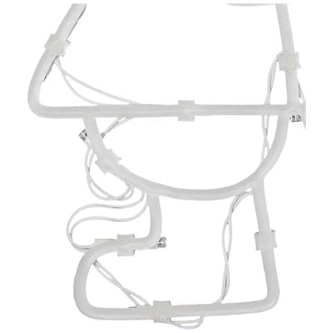 Luci di Natale Babbo Natale 2 pz 35 LED Bianco Caldo - Foto 9