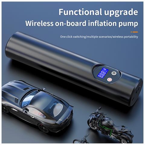 Pompa Ad Aria Intelligente Per Auto - Gonfiatore Portatile Per Pneumatici - Foto 2