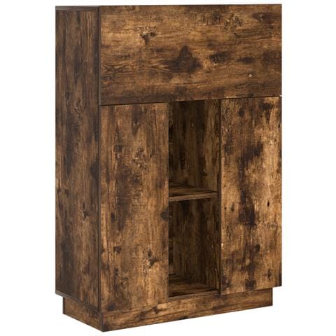 Scrivania in rovere affumicato Rovere affumicato Legno ingegnerizzato - Foto 1