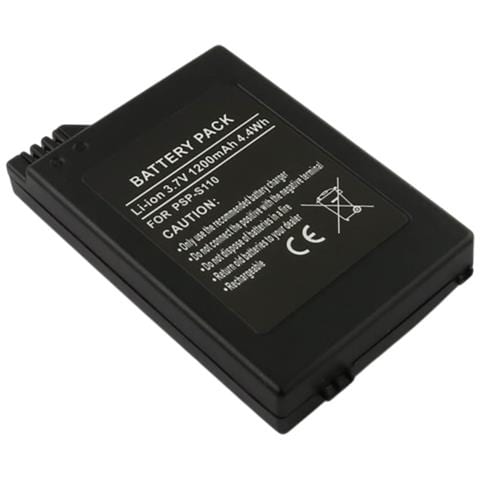 Batteria 1200mah Per Console Sony Psp 2a Generazione 3,7v Li-polymer - Foto 1
