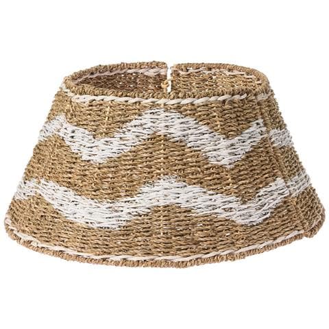 Copri Base Per Albero Di Natale Hiver Alghe Marine Naturale 51 Cm - Foto 2