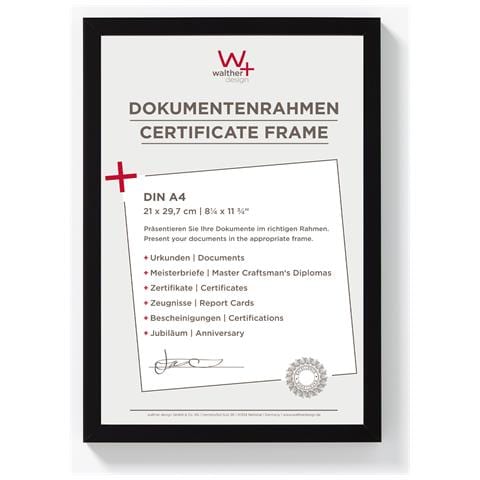 Peppers Struttura In Legno 21x29,7 Nero - Foto 1