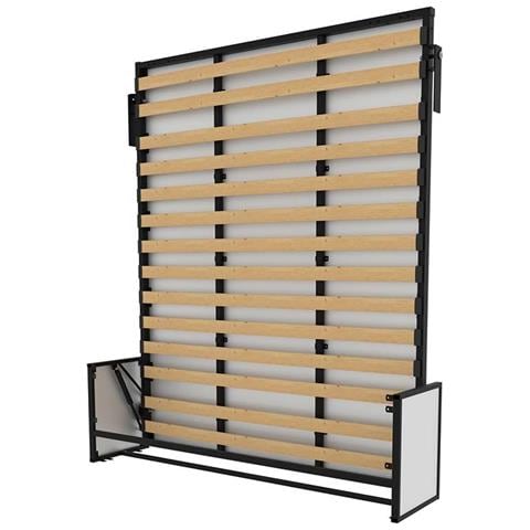 Letto a Scomparsa Morphy Studio - Sistema multifunzionale modulare SizeFlex & TypeFlex, letto a scomparsa salvaspazio ed estensibile con moduli divano (150x200, Verticale) - Foto 2