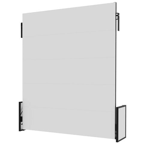Letto a Scomparsa Morphy Studio - Sistema multifunzionale modulare SizeFlex & TypeFlex, letto a scomparsa salvaspazio ed estensibile con moduli divano (150x200, Verticale) - Foto 4